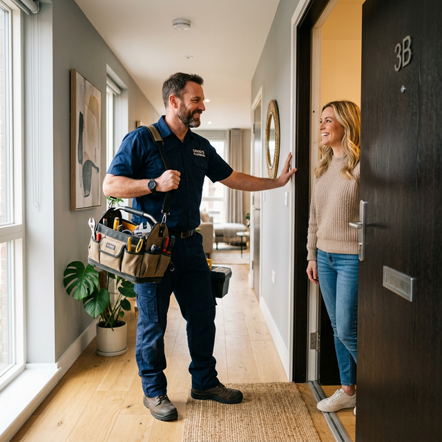 Мастер приезжает подготовленным