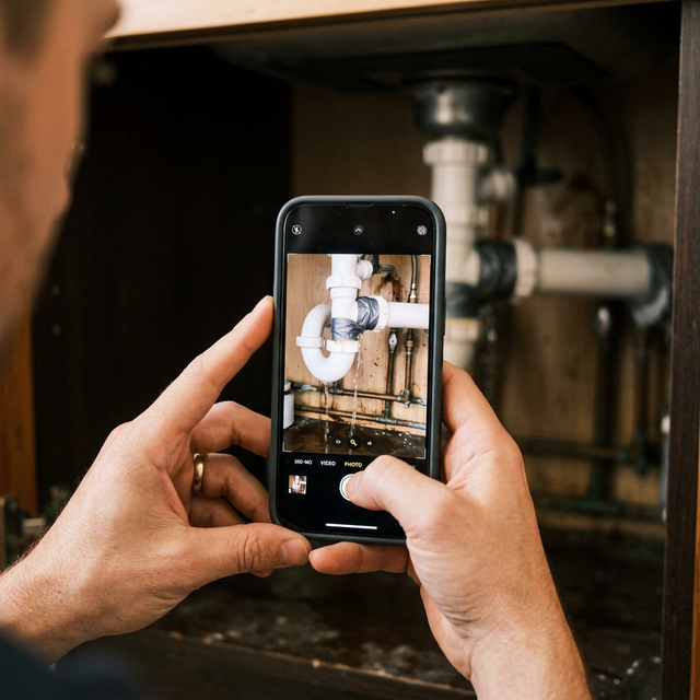 Сфотографируйте поломку